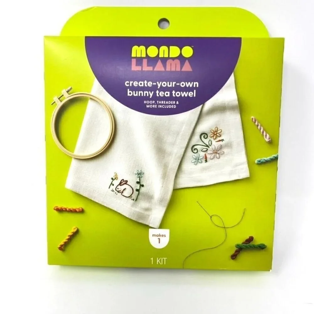 Target Create-Your-Own Easter Bunny Tea Towel Kit - Mondo Llama™ Kids' Crafts E3